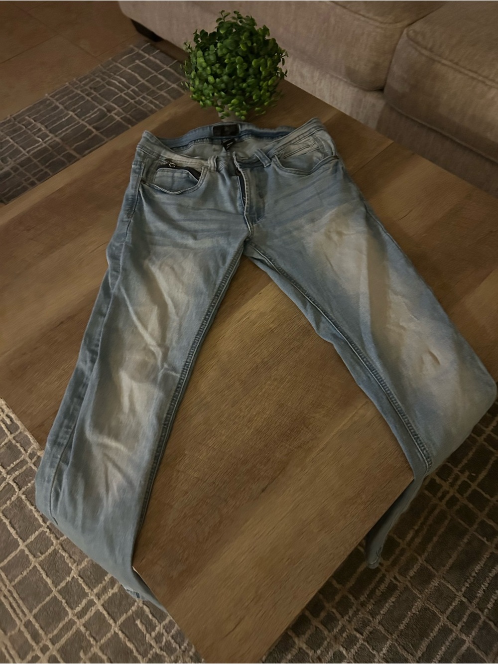 Steve’s Jeans women’s Light Blue Washed Jeans - Classic Casual Fit